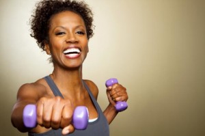 african-american-woman-exercising